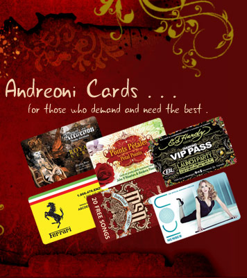 Gift card design samples